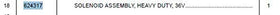 OEM 624317 replacement by Dr.Acces for EZGO RXV carts.