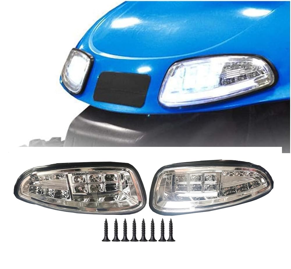 Dr.Acces RXV LED headlights right for EZGO RXV improve forward illumination.