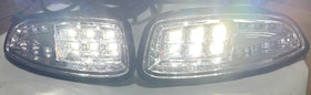 Dr.Acces RXV LED headlights on provide bright front illumination.