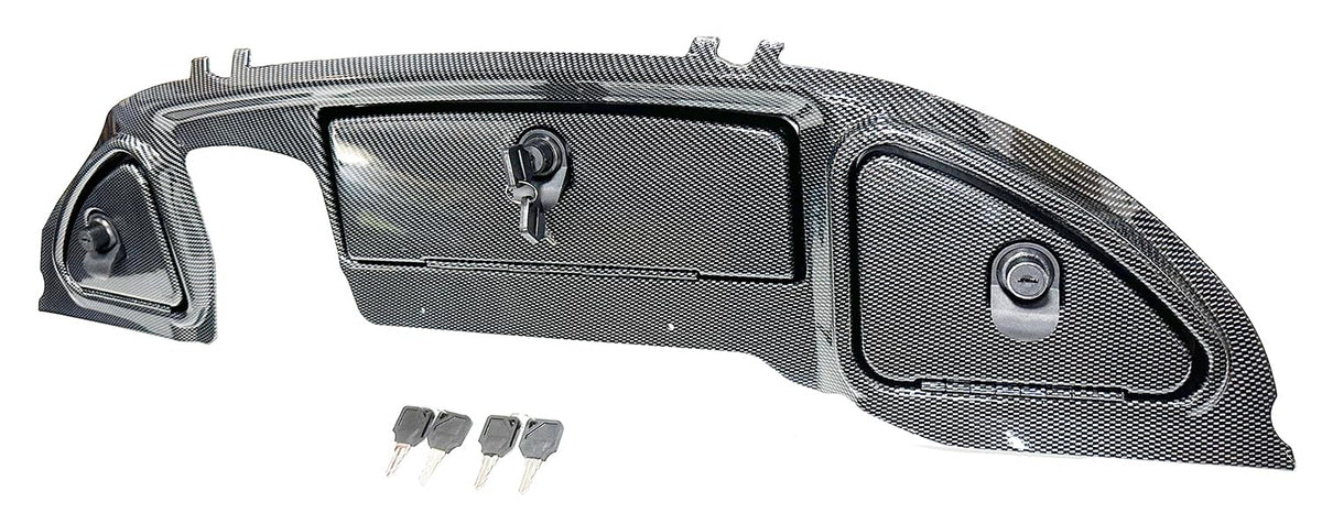 Dr.Acces six-key included dashboard for easy access and security.