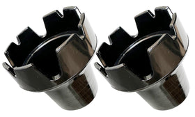 Dr.Acces universal ashtray fits most cup holders for versatile use