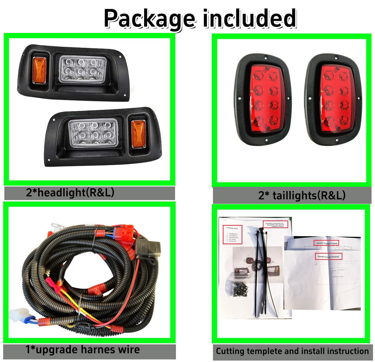 Dr.Acces upgrade harness enables future turn signals and horn integration.
