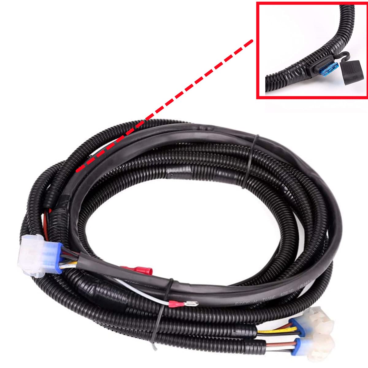 Dr.Acces wiring harness enables straightforward installation