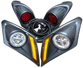 Dr.Acces Yamaha Drive2 LED headlights provide bright, energy-efficient illumination.