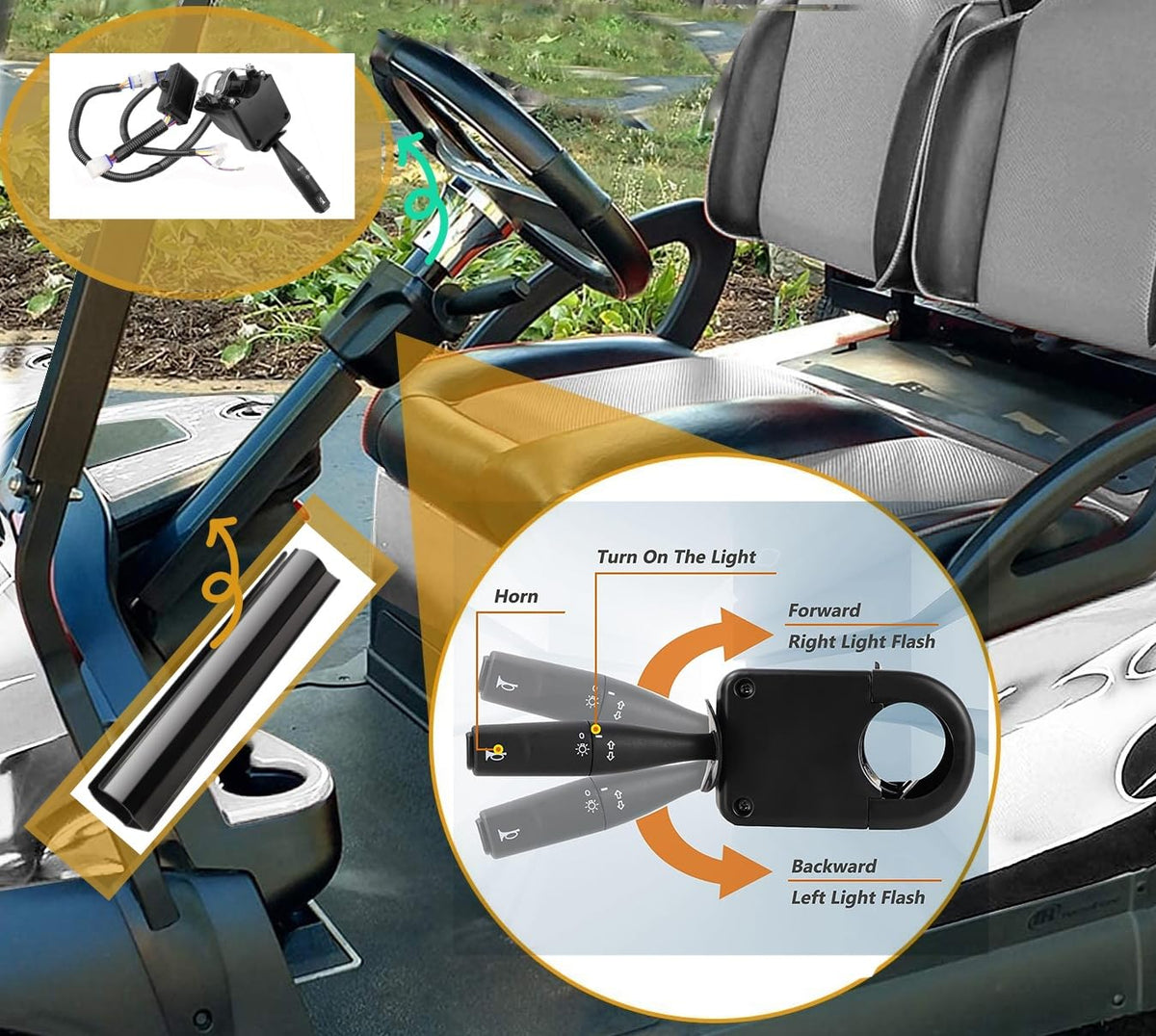 Dr.Acces brake and horn kit adds convenient controls
