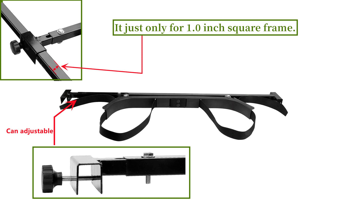 Dr.Acces electroplated metal bracket resists rust and preserves frame.