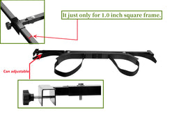 Dr.Acces electroplated metal bracket resists rust and preserves frame.