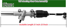 Dr.Acces unboxed steering gear box improves steering precision on EZGO TXT.