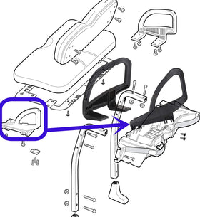 Dr.Acces left hip restraint built for durability and long-term use