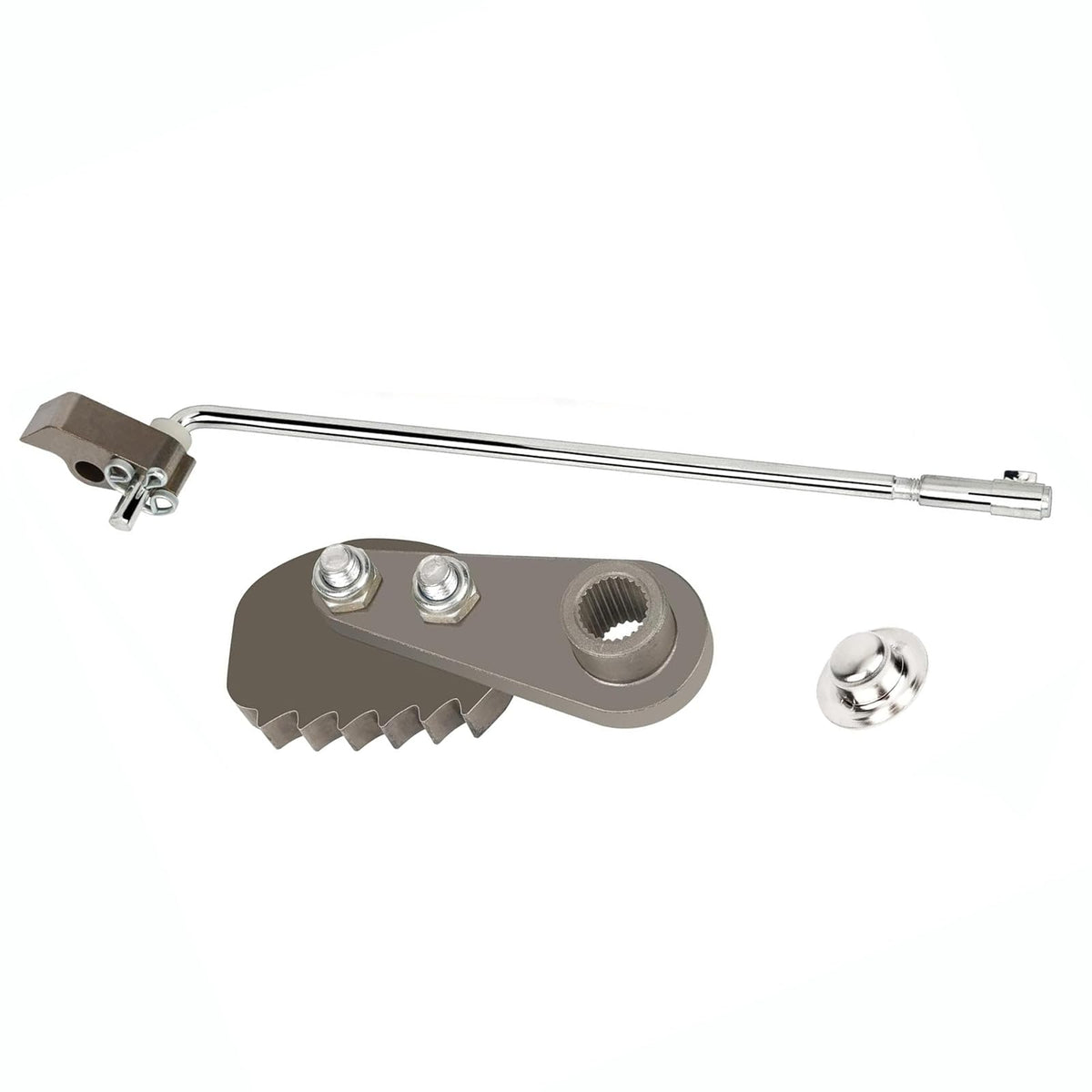 Dr.Acces golf cart park brake latch kit with rod and pawl for secure parking.