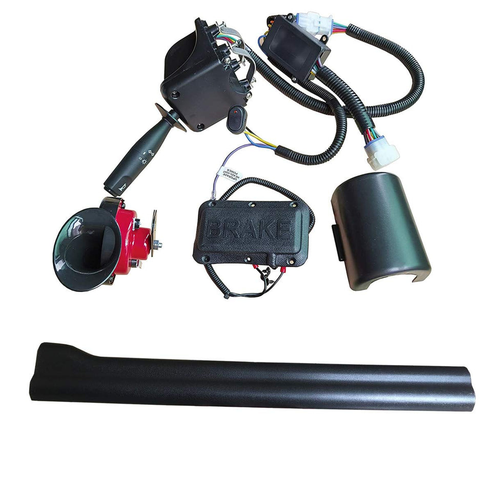 Dr.Acces golf cart turn-signal kit front view improves signaling visibility