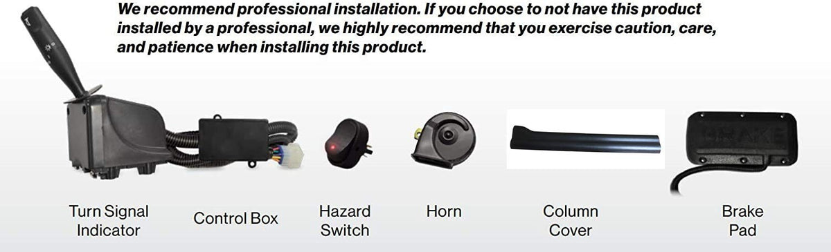 Dr.Acces hazard switch helps alert others during emergencies
