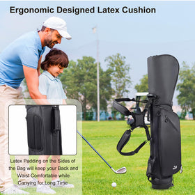 Dragon Tiger golf bag rain hood protects gear from rain and dust
