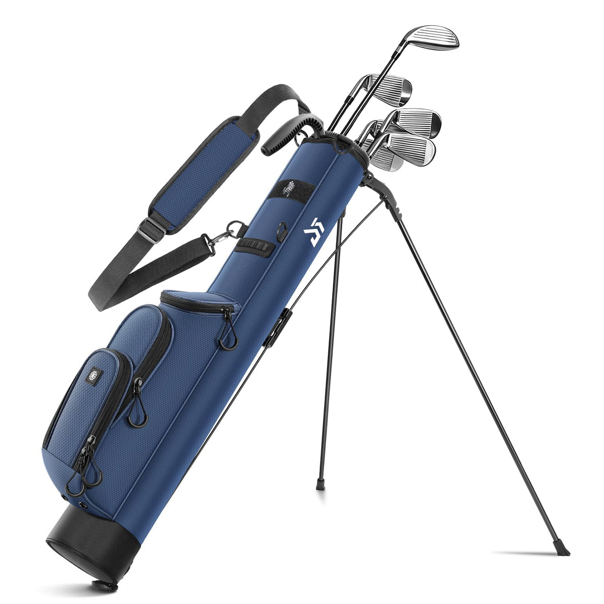 Dragon Tiger lightweight stand bag with cooler pocket for on-course refreshment