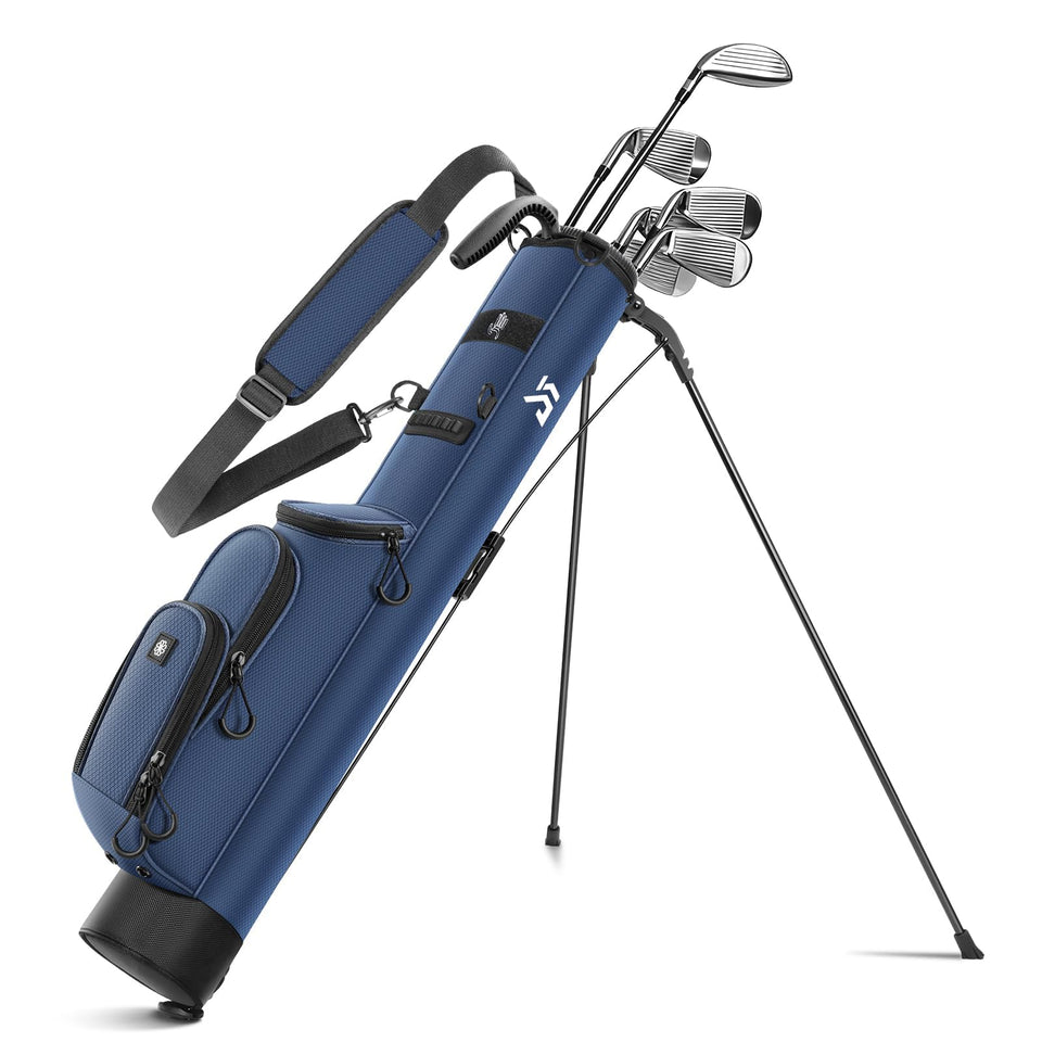 Dragon Tiger lightweight stand bag with cooler pocket for on-course refreshment