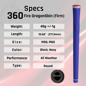 DragonSkinGrip 360 all weather ergonomic butt offers comfortable, secure handling