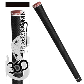 DragonSkinGolf 360 grip red cap front view for secure swing control