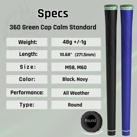 Dragon Skin Golf Grip 360 all-weather usage during play.