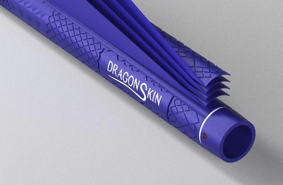 DragonSkin Golf grip features multi-layer elastomer structure for durability.