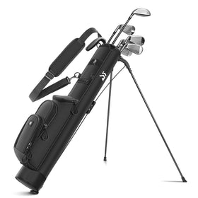 Dragon Tiger lightweight golf stand bag shown in action for easy carrying on the course