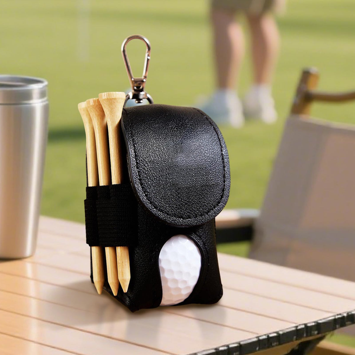 Drawelry golf bag pocket clip attachment for versatile carry