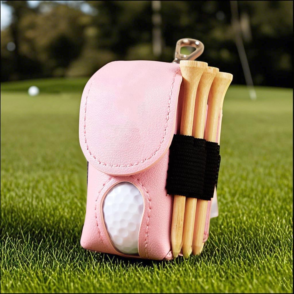 Drawelry golf tee holder with side slots keeps tees organized on the course.