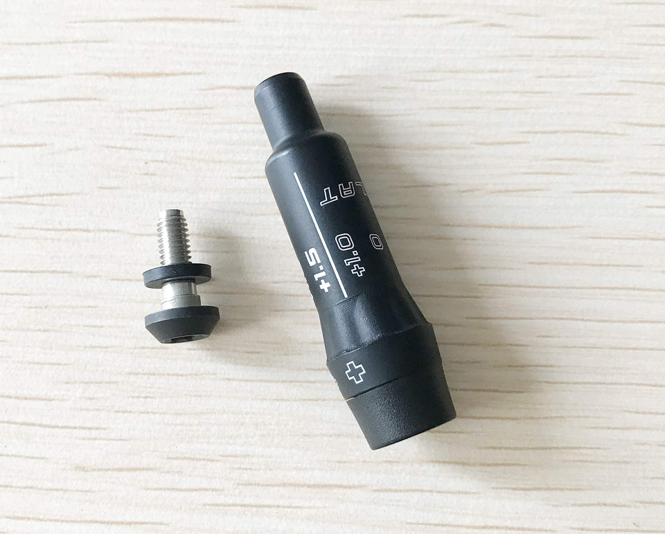 Dree .370 golf shaft adapter sleeve shown, highlighting compatibility with G410/G425 hybrids.
