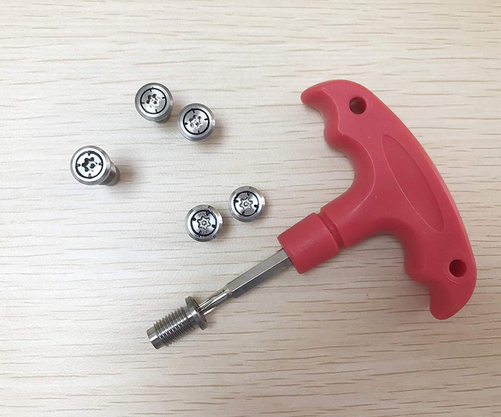 Dree 6x golf weight screw tool for Taylormade M4/M6, enables precise weight tuning for a customized feel