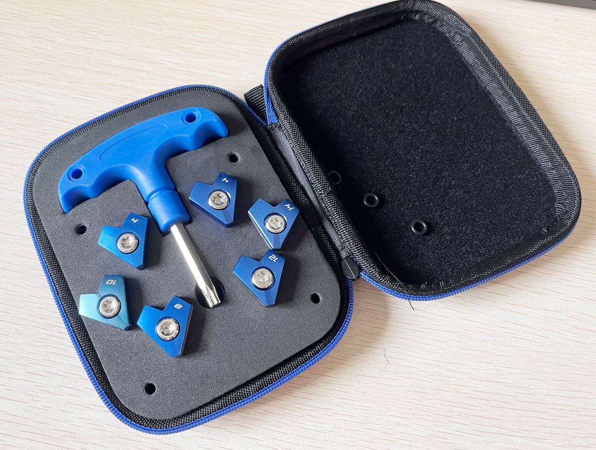 Dree weight screws for Aerojet LS with precise 4g–14g options