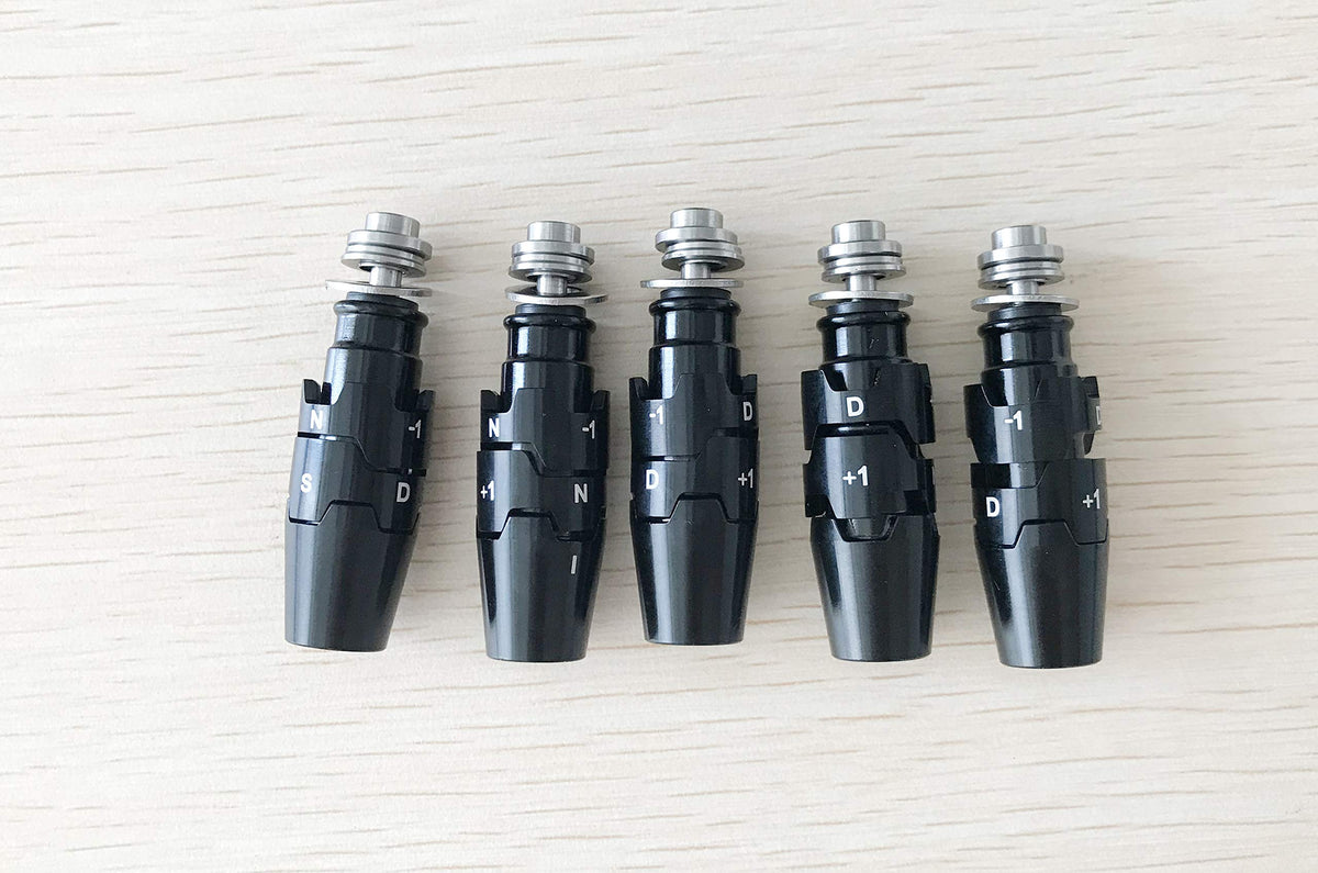 Dree adapter sleeve kit includes sleeve and screw for quick assembly.