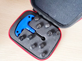 Dree weight socks for ELYTE driver pack improves swing balance.