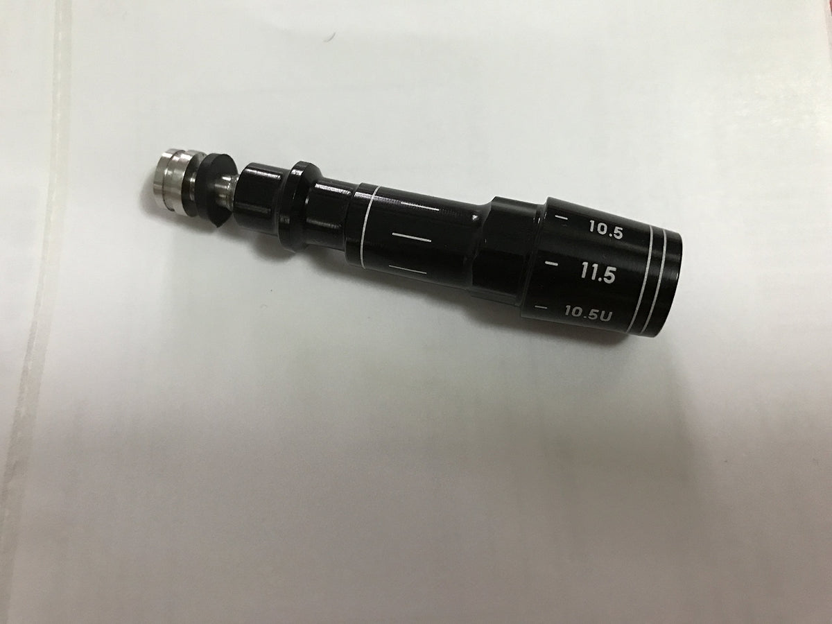 Dree .335 shaft adapter sleeve for Mizuno JPX 900 Driver enables secure, quick shaft upgrades.