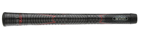 Bundle of 13 DriTac grips in jet black with red design.