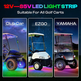 Drive Up 12 85V compatible lights work across multiple golf cart brands.