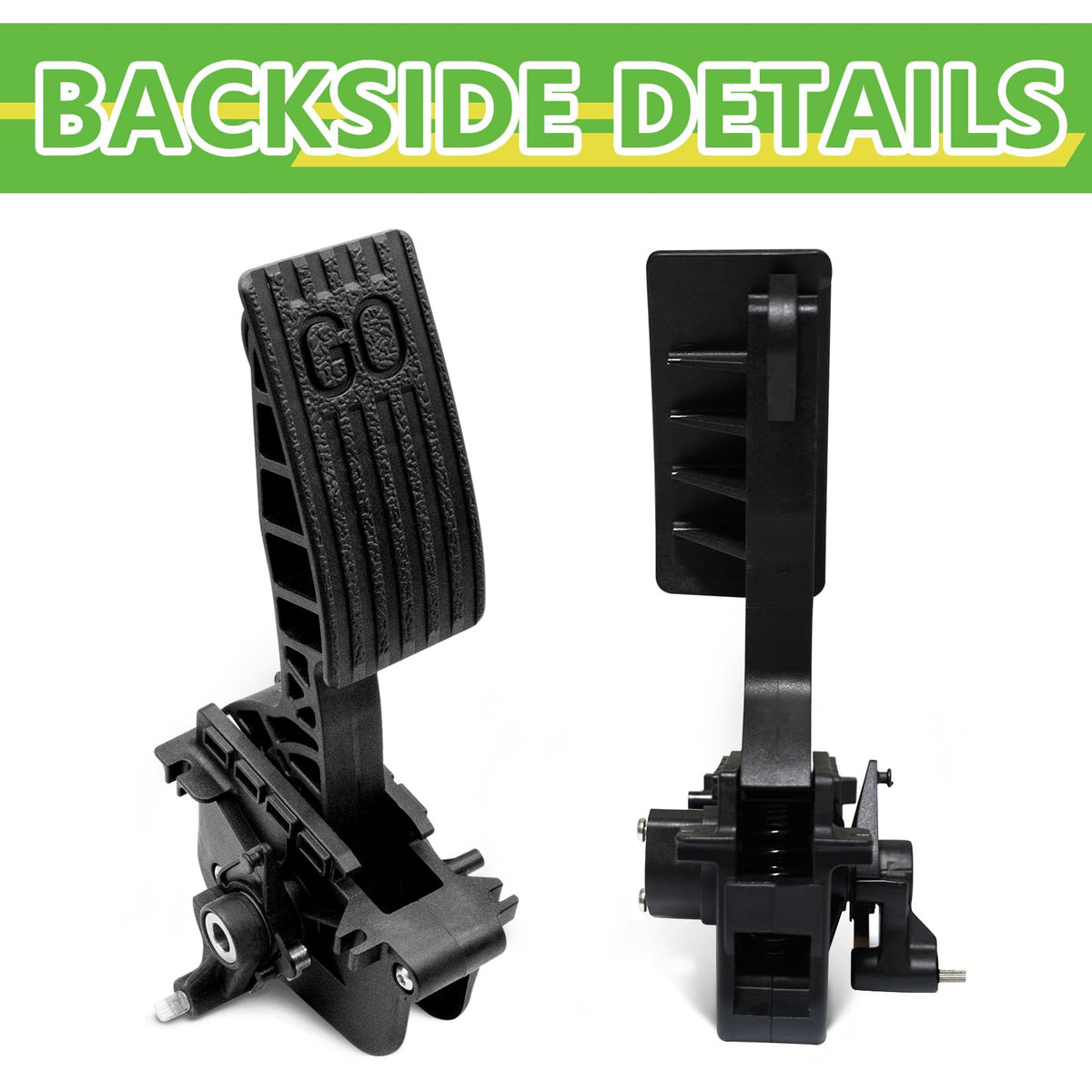 Drive Up 2nd-gen accelerator pedal for Club Car 2010-up; simple replacement for better driving feel.