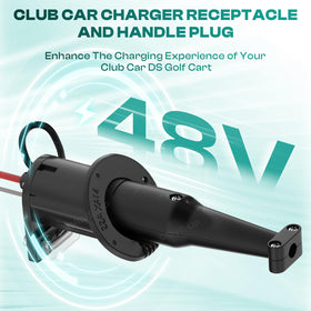 Drive Up 48V Powerwise 3-pin handle plug provides secure connection