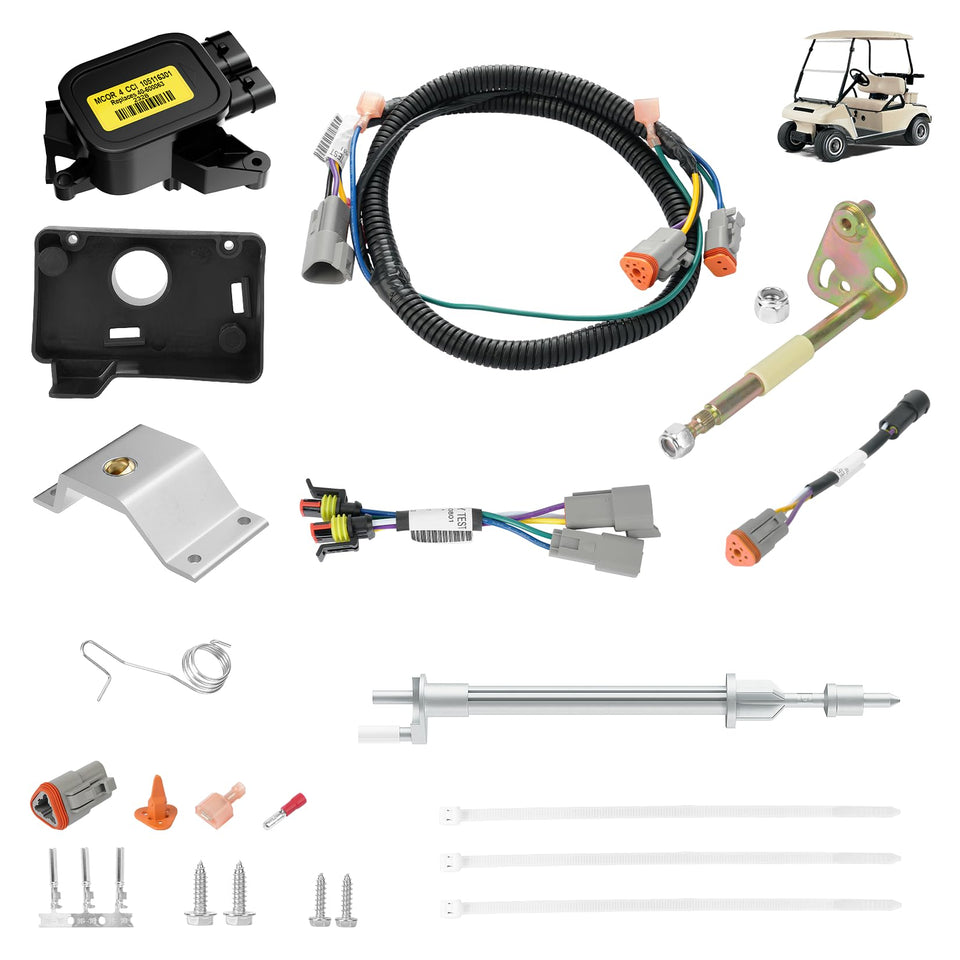 Drive Up AM293201 DS MCOR4 conversion kit for Club Car DS throttle compatibility.