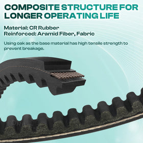 Drive Up aramid fiber belt material: high strength and longevity.