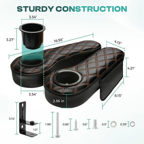 Drive Up armrest includes mounting hardware and screwdriver for easy installation