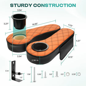 DRIVE UP waterproof surface resists rain and cleans easily