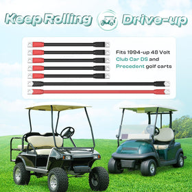 Drive Up heavy gauge 4ga copper wires in cable assembly, rugged durability