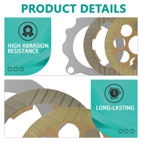 DRIVE UP brake friction discs six teeth for Yamaha G29 Drive maintenance.