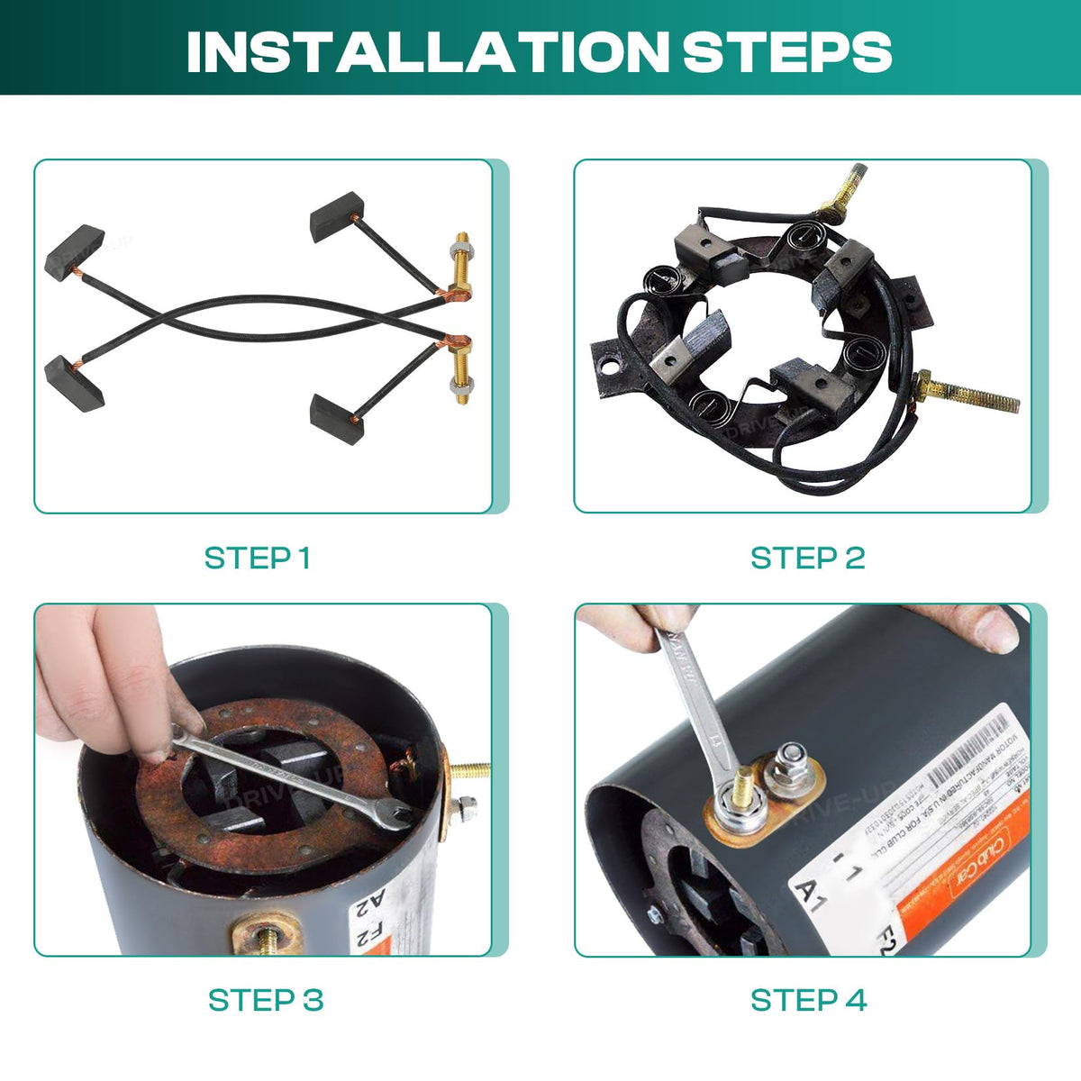 Drive Up hardware included for quick, tool-friendly installation.