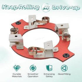 Drive Up four brush springs included for reliable contact and simple replacement