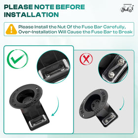 Drive Up DS charging port kit, OEM 101802101, simplifies golf cart repair workflow.