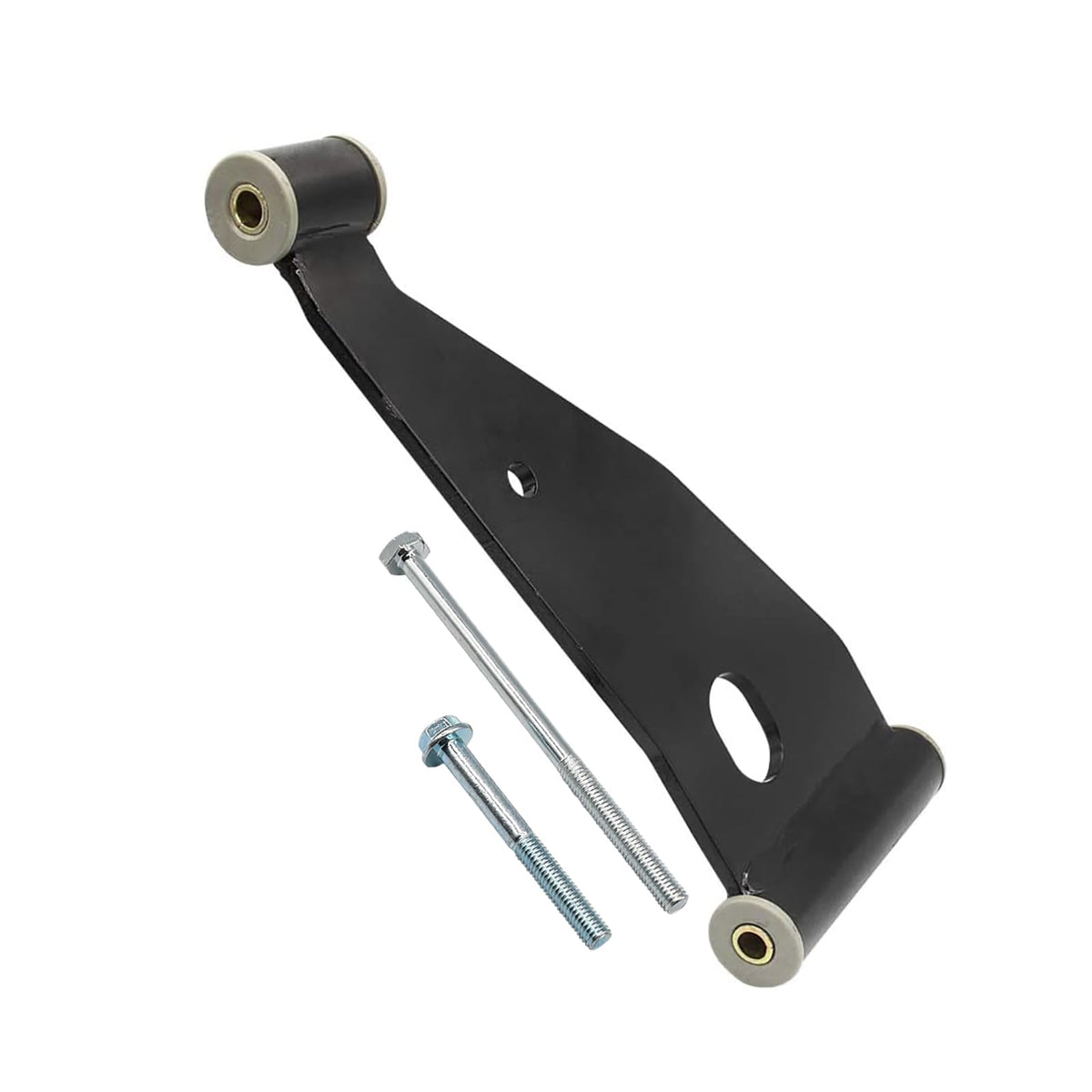DRIVE UP Club Car control arm closeup showing sturdy construction for a smoother ride.