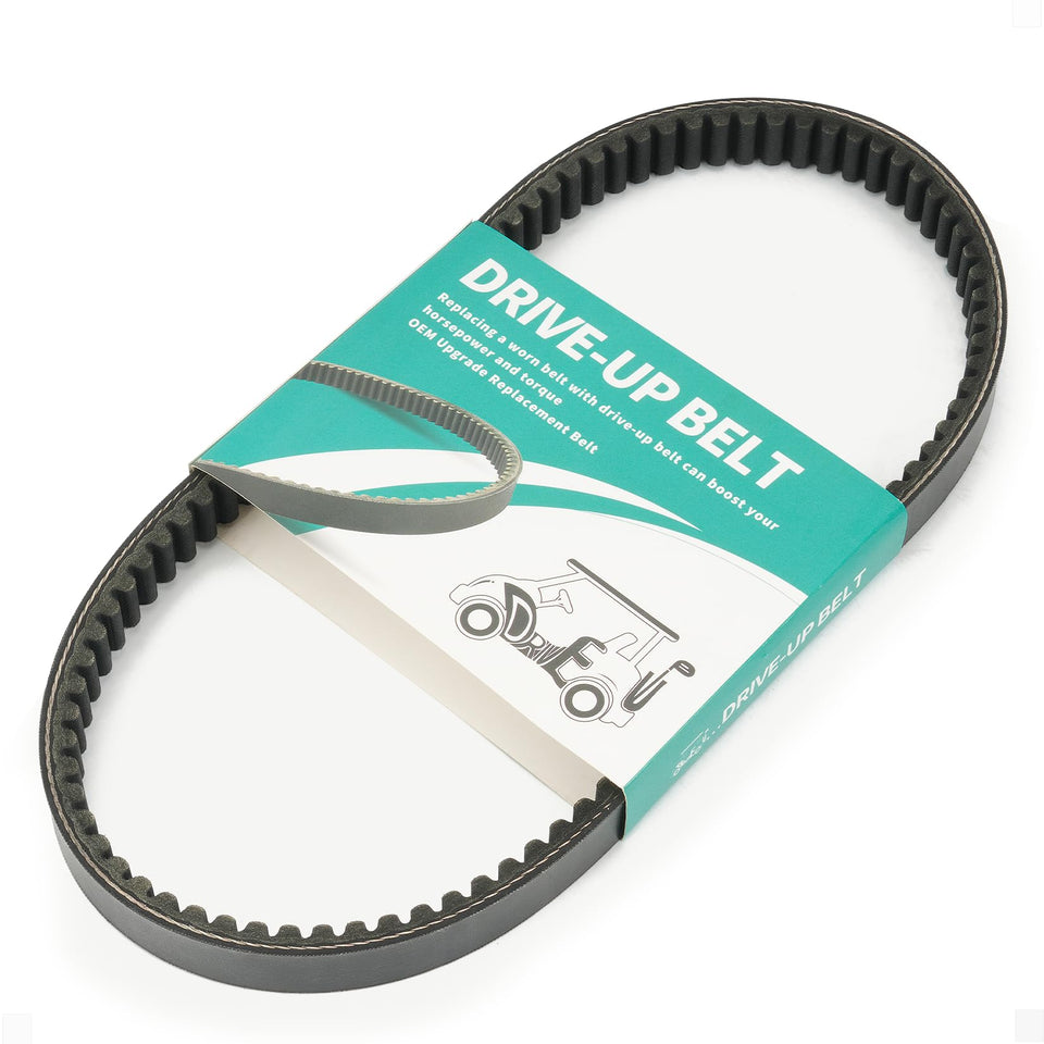 Drive Up Club Car drive belt 1016203; durable replacement for DS carts.