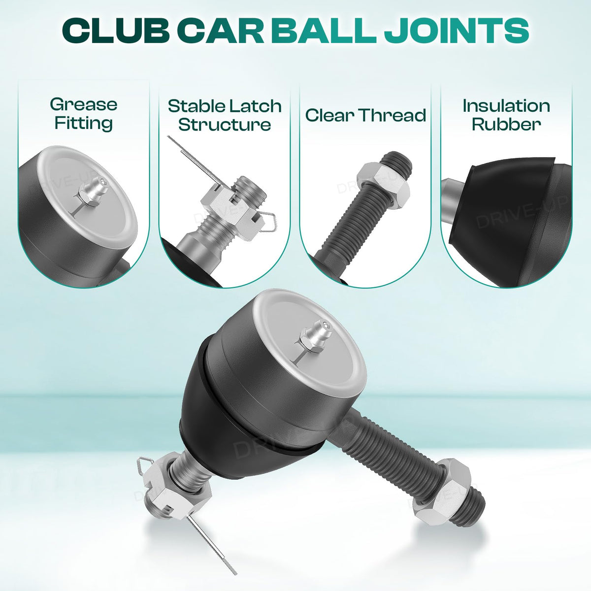 DRIVE UP left-thread ball joint 7540 adds front-end stability.