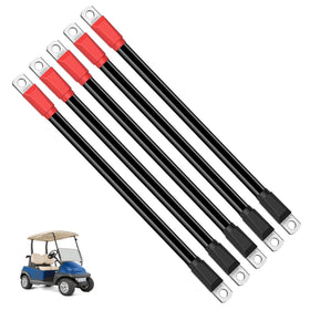 DRIVE UP DS battery cables assembly for 48V golf carts with corrosion protection.
