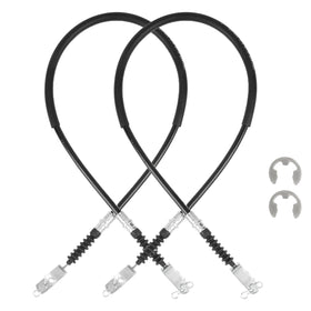 Drive Up brake cable for Club Car DS, driver side, stainless steel core.
